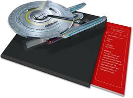 PopMarket - Star Trek: Lower Decks - Starship Library Vol. 2 - U.S.S. Cerritos NCC-75667 Die-Cast Ship & Book - COLLECTIBLES - Multicolor