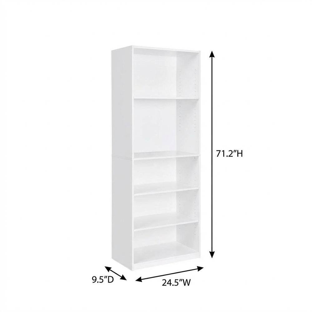 71.2"H 9.5"D 24.5"W