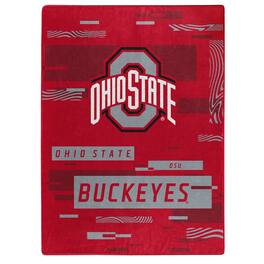 Northwest - Ohio State Buckeyes 50" x 60" Digitize Raschel Throw Blanket - Red