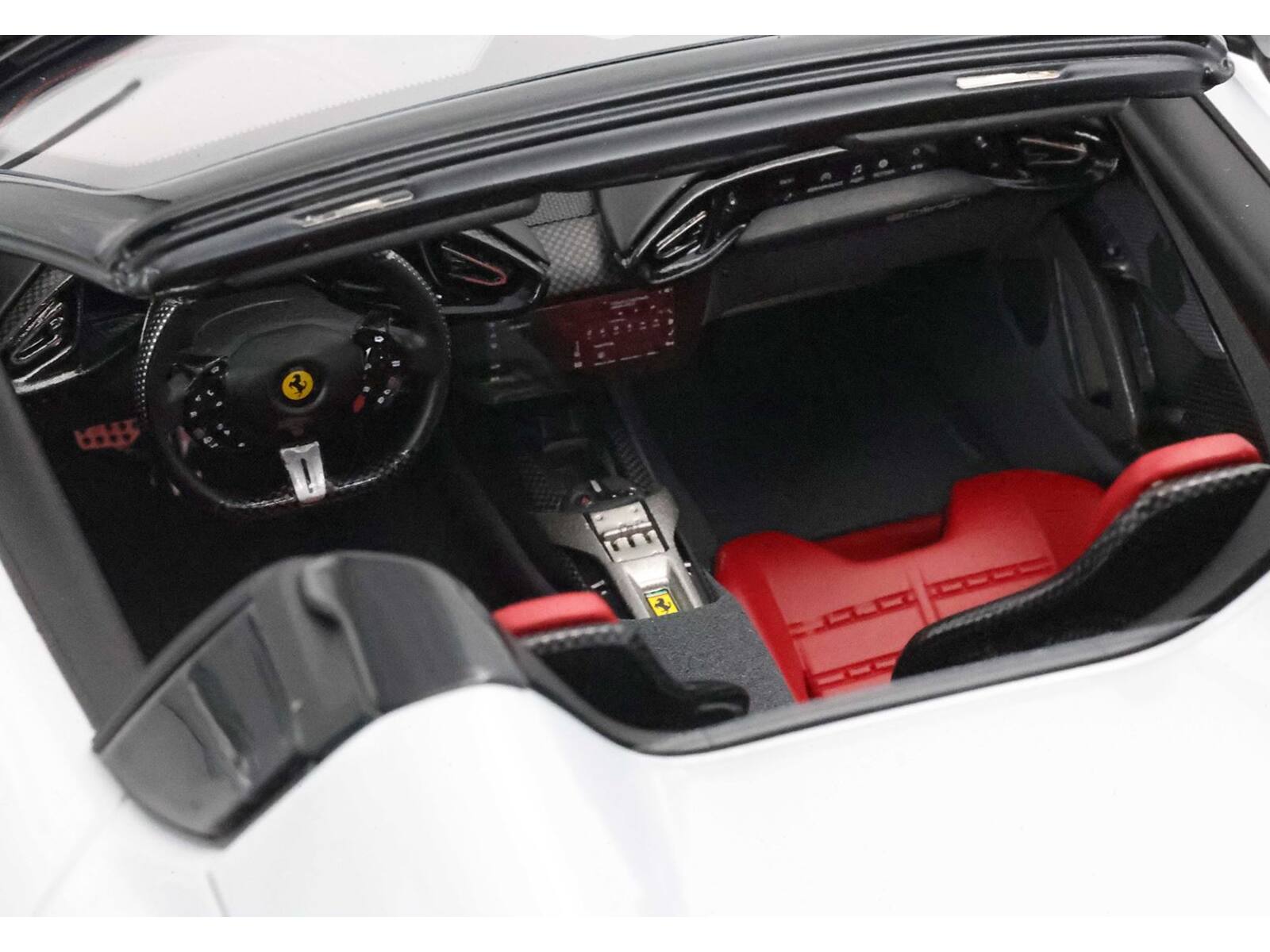 Alt View 3. BBR - Ferrari 12Cilindri Spider Bianco Artico (Artic White) Limited Edition to 40 pieces Worldwide 1/18 Model Car by BBR.