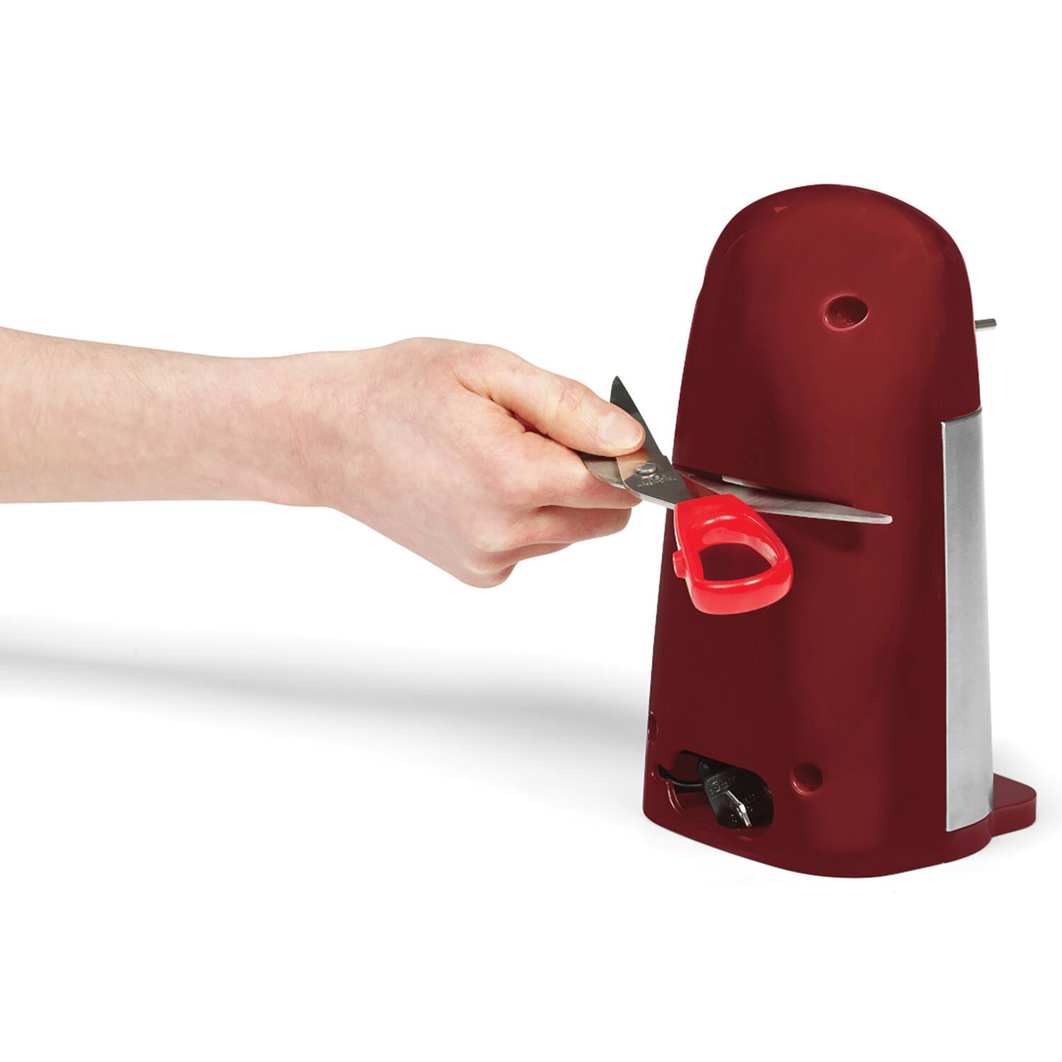 Alt View 4. Starfrit - Starfrit 024715-003-0000 Mightican 3-in-1 Electric Can Opener - red.