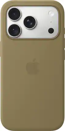 Apple - iPhone 18 Pro Silicone Case with MagSafe (2026) - Olive