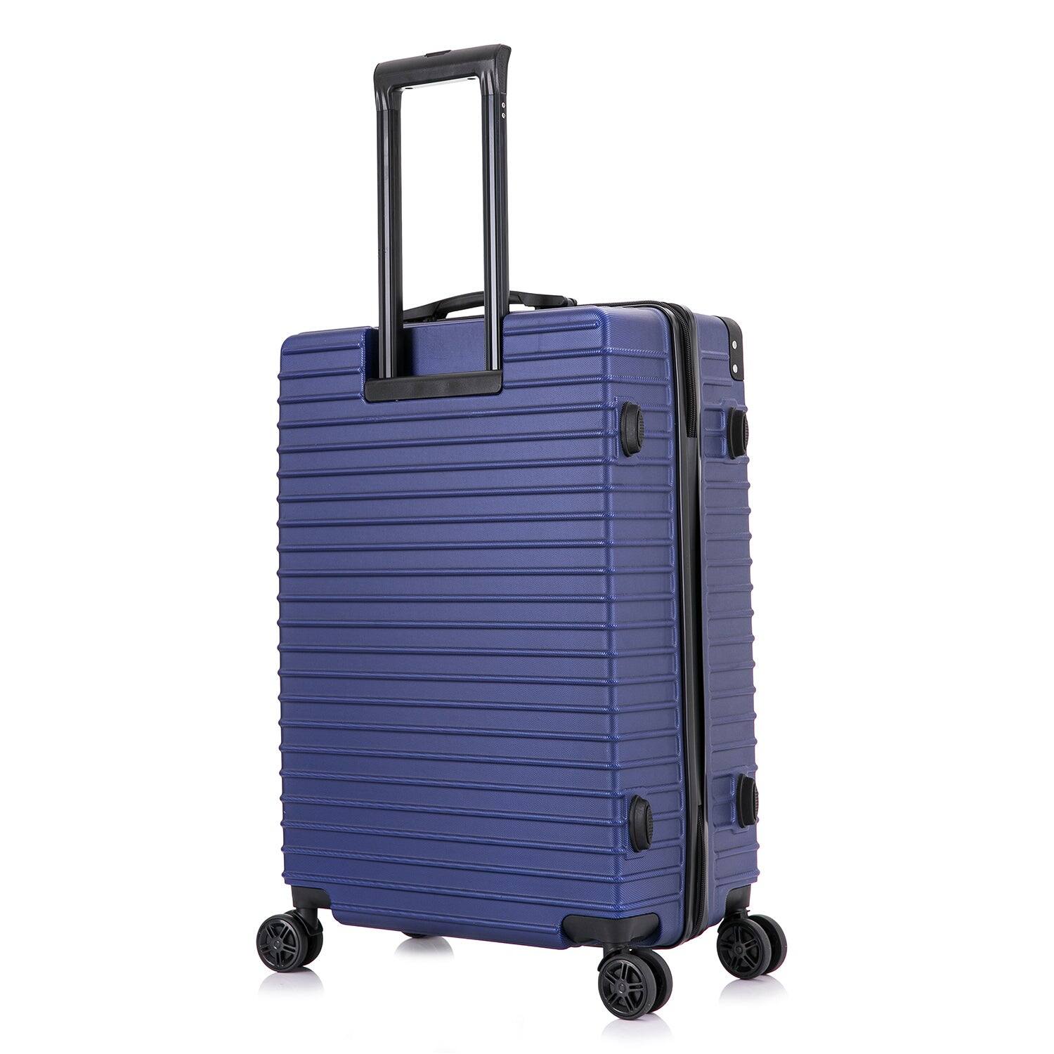 Alt View 1. DUKAP - Tour Lightweight Luggage Medium 24" - BLUE.