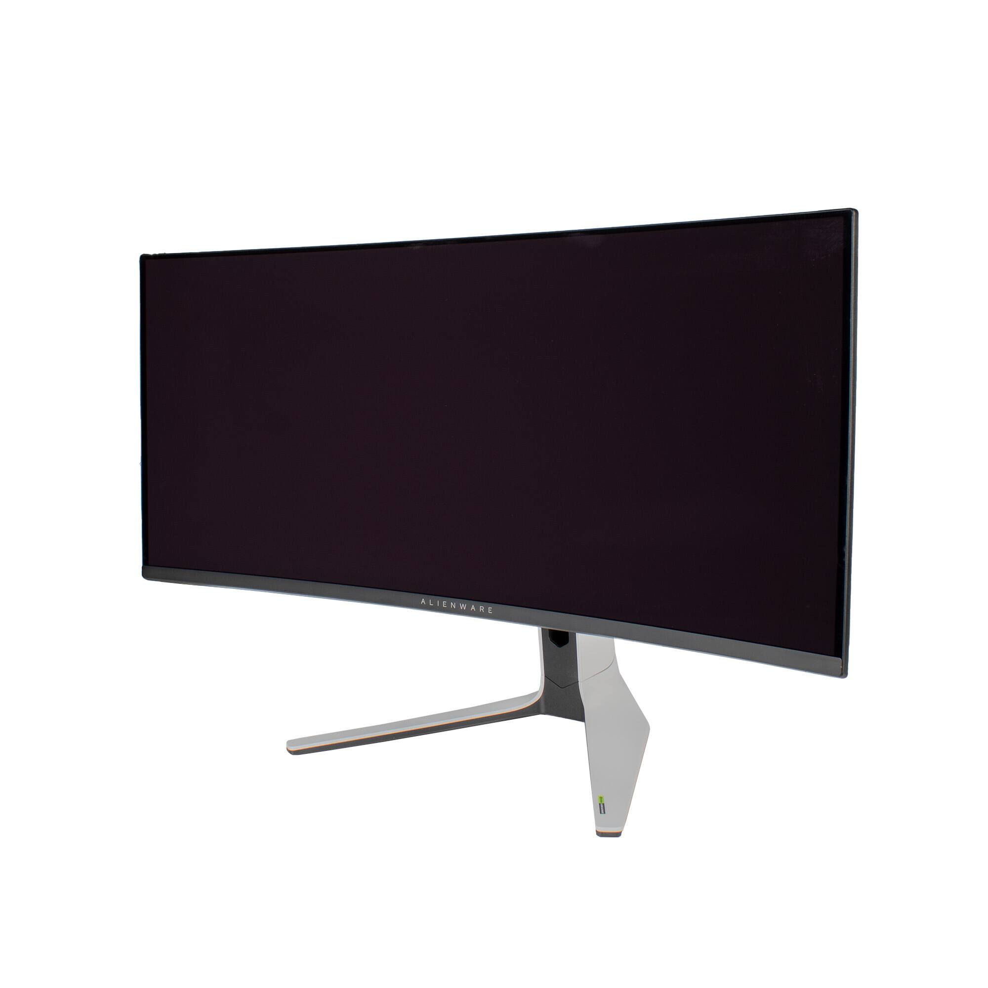 Alt View 2. Dell - Alienware AW3423DW 34.2” Curved QD-OLED PC Gaming Monitor Bundle.