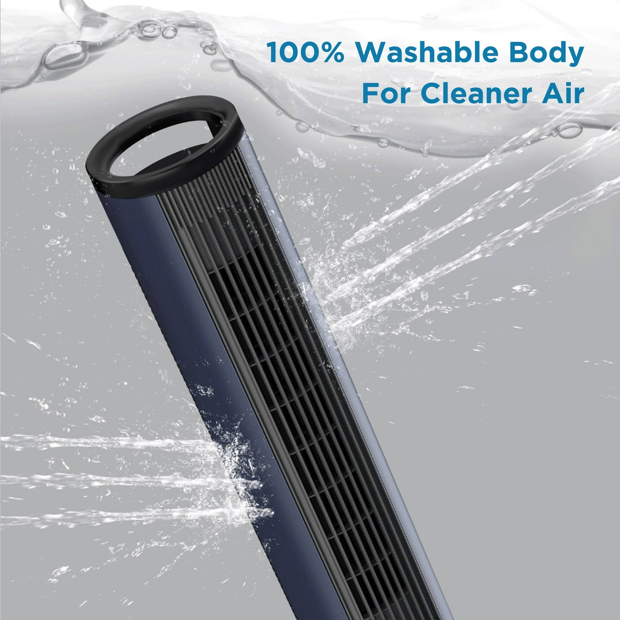 100% Washable Body For Cleaner Air