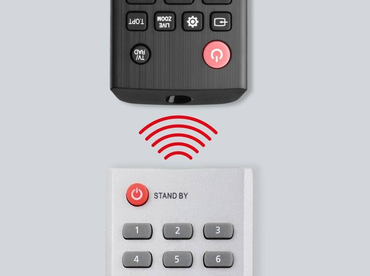 T.PT ZOOM LIVE RAD TV/ STAND BY 1 2 3 4 5 6