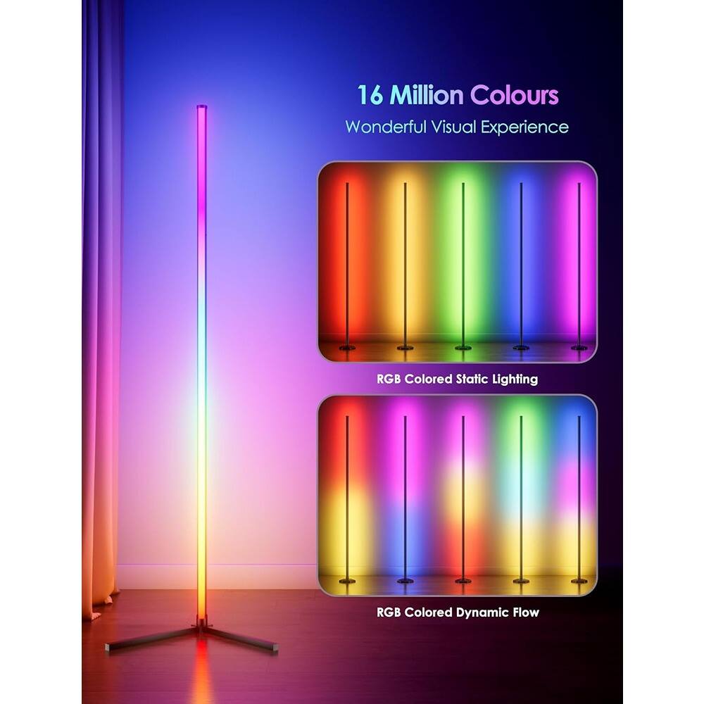 16 Million Colours  
Wonderful Visual Experience  

RGB Colored Static Lighting  

RGB Colored Dynamic Flow