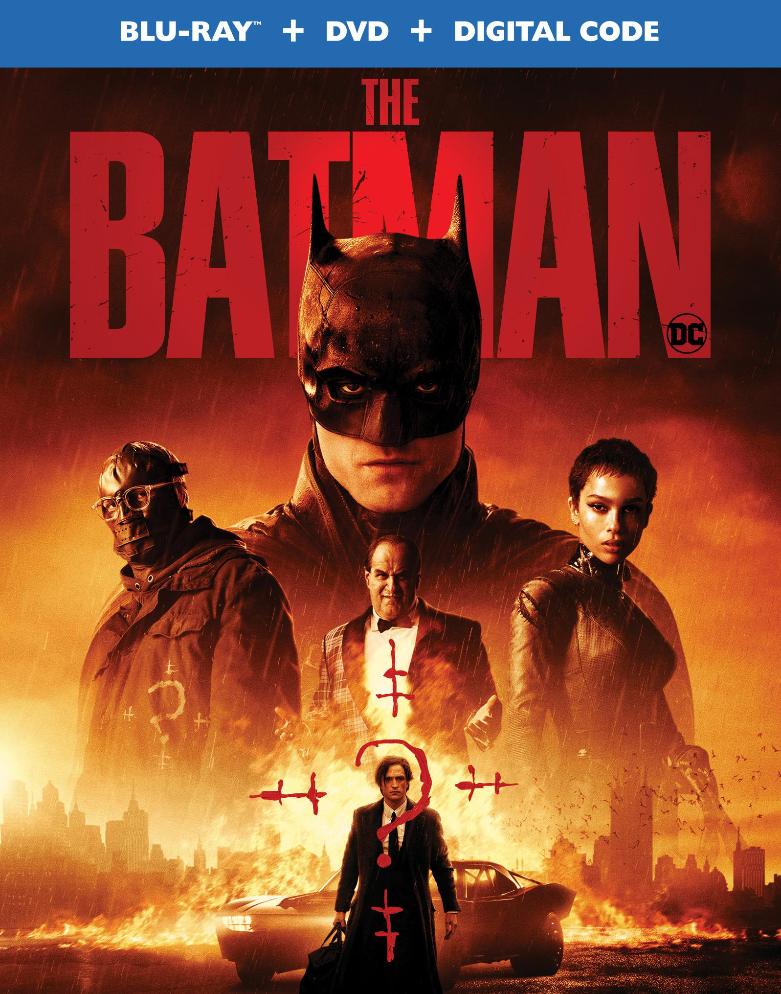 terras Uitgebreid Bisschop The Batman [Includes Digital Copy] [Blu-ray/DVD] [2022] - Best Buy