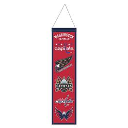 WinCraft - Washington Capitals 8" x 32" Evolution Banner - Multicolor
