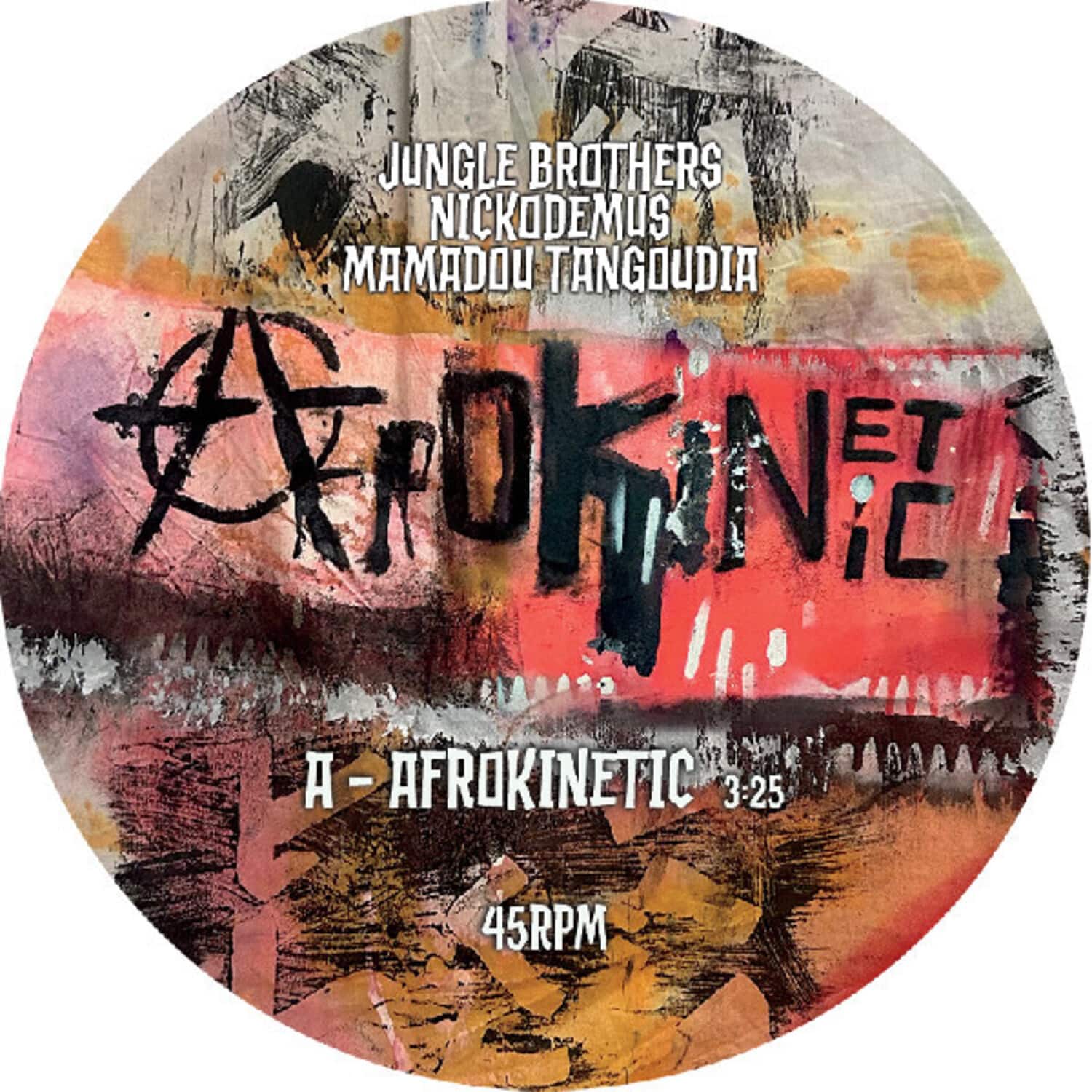 Jungle Brothers - Afrokinetic   - 7-INCH SINGLE [7 inch Vinyl Disc] price history on PriceWatchPro