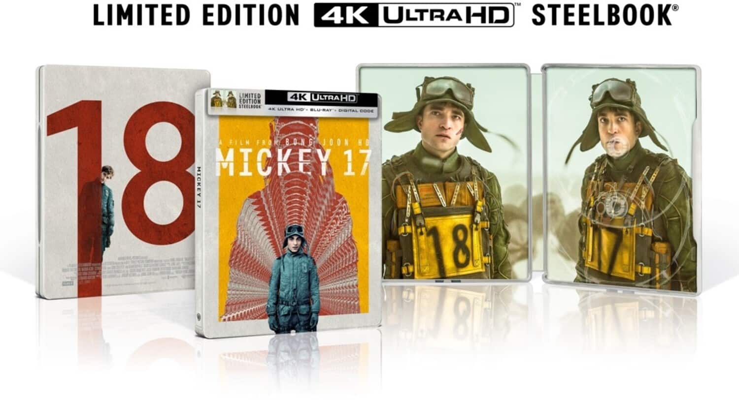 Mickey 17 (Steelbook)  - 4K Blu-Ray