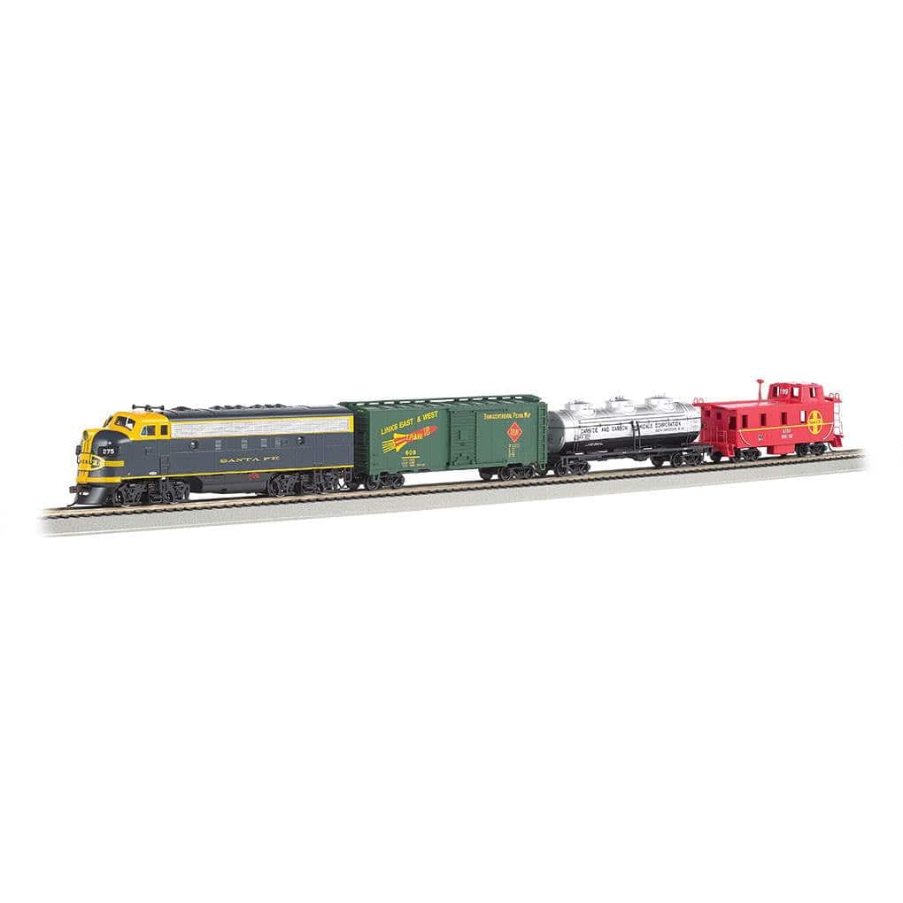 Bachmann - Trains HO Scale Thunder Chief - Ready To Run Electric Train Set w/ Sound Value Equipped Locomotive