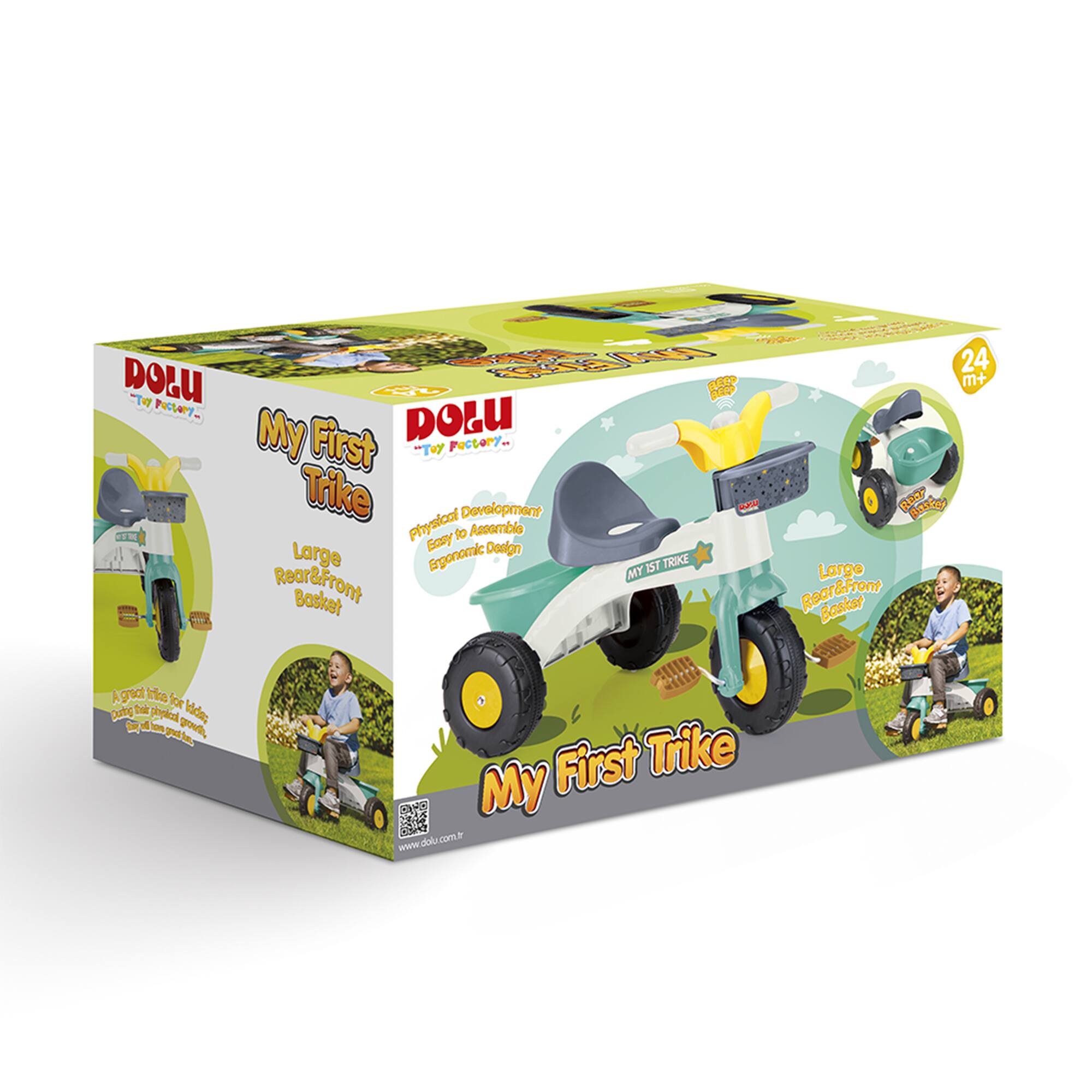 LOeR 24 DOLU BEO m+ 1 W N7 My DOLU pactor.. y. First Trike Physical Development S Roar Baskee & Assomble Easy Dosgn Large Ergonomic 1ST EHRT Large Rear&Front MY Basket Rear&-front Bashet IA Agrect tka for fand tak poylerk Vde: S d l grout, y First Trike My www.dolu.com.ir