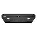 COSMO - 30 inches - Convertible - Under cabinet Range Hood - Matte Black