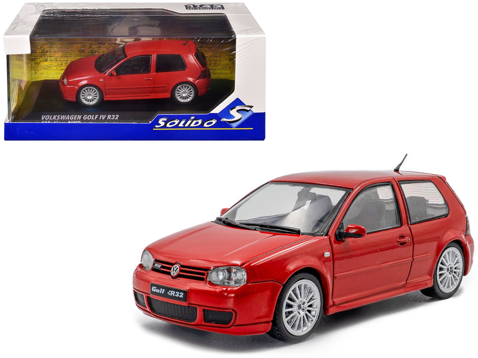 2003 Volkswagen Golf IV R32 Toronto Red 1/43 Diecast Model Car by Solido price history on PriceWatchPro