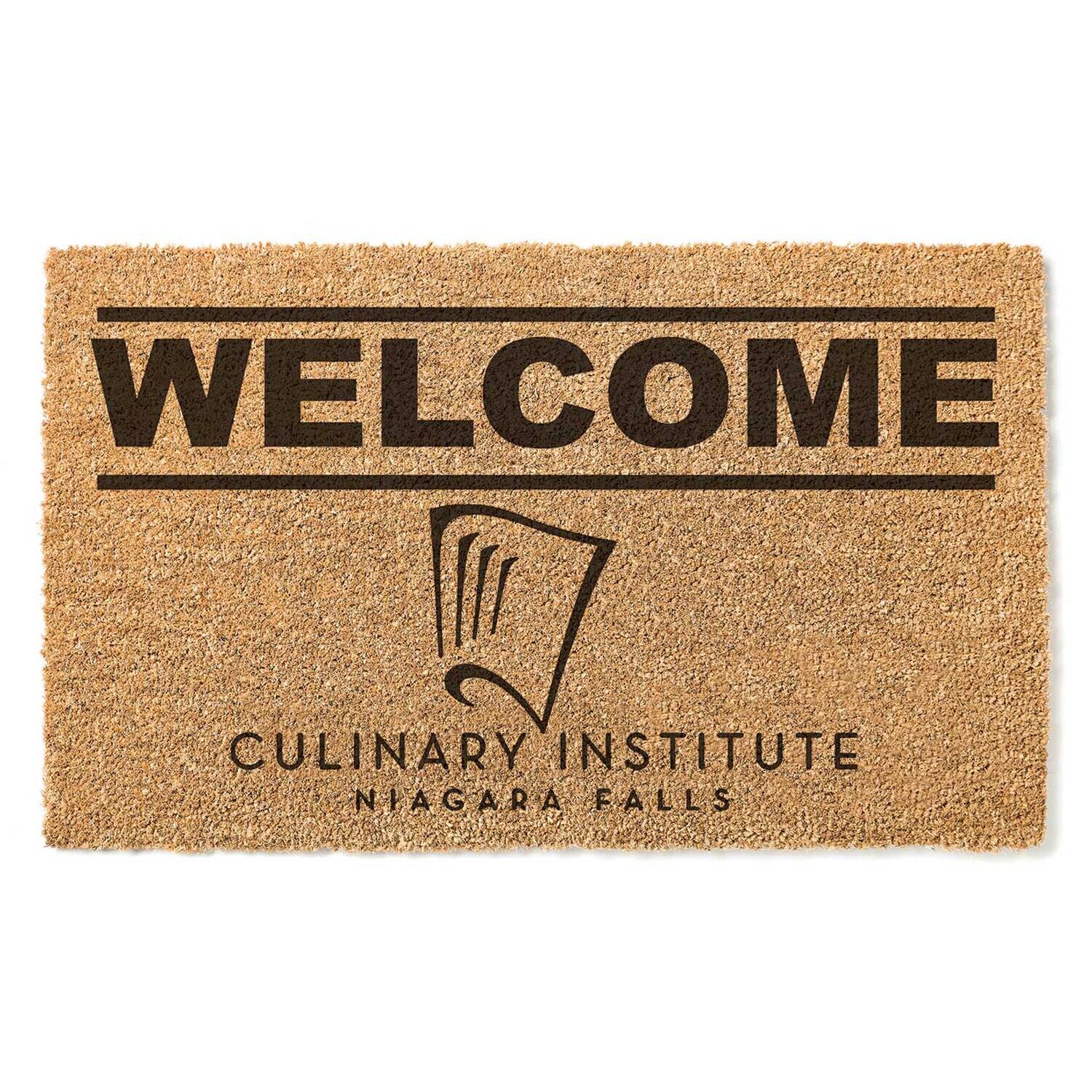 Niagara Falls Culinary Institute 18" x 30" Welcome Doormat