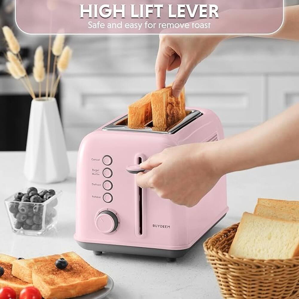 HIGH LIFT LEVER  
Safe and easy for remove toast

Cancel Bagel MUMA Defrost Reheat 0000

BUYDEEM