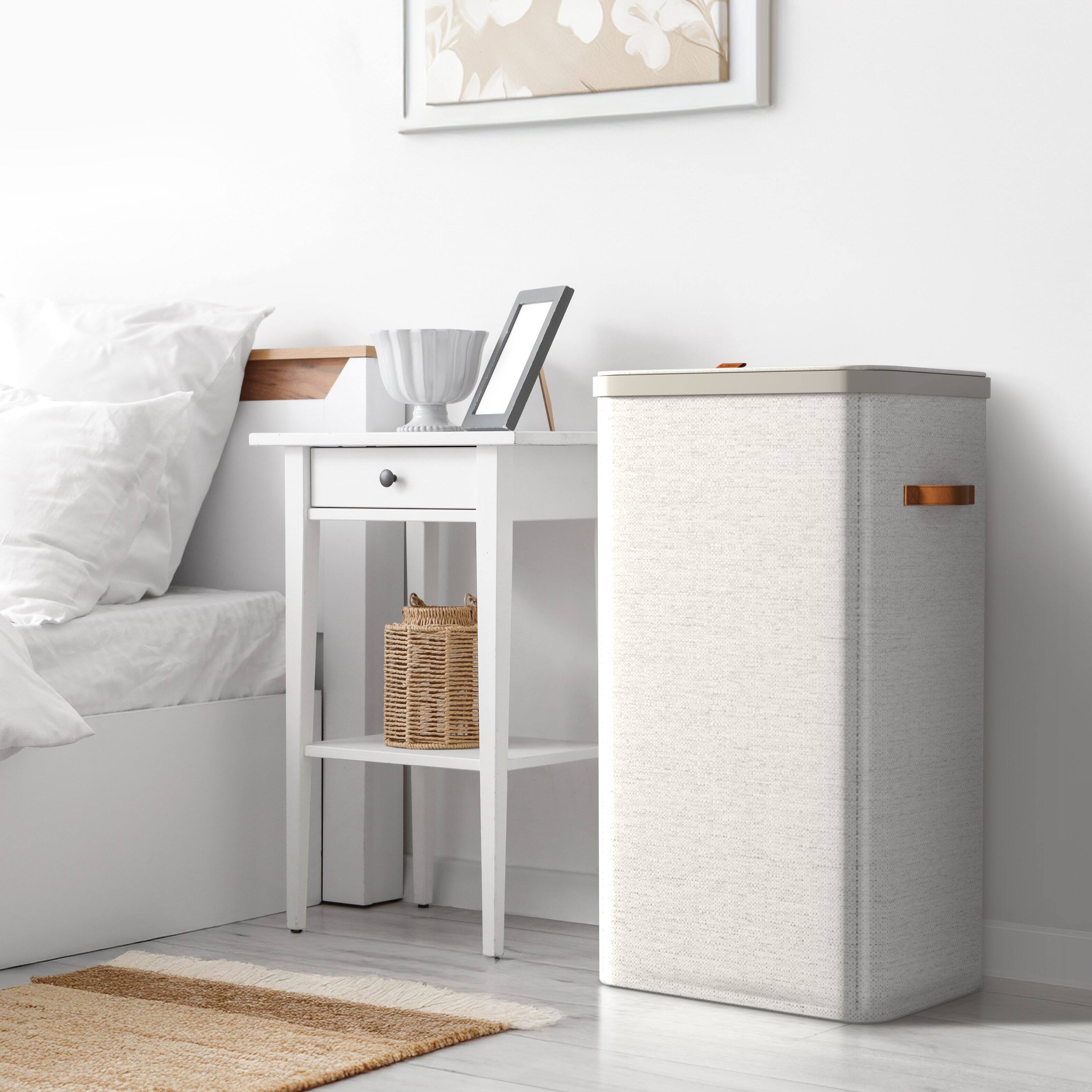 Alt View 5. Sorbus - Sorbus Fabric Laundry Hamper, Collapsible 1-Compartment Laundry Basket with Removable Laundry Bag - Beige.