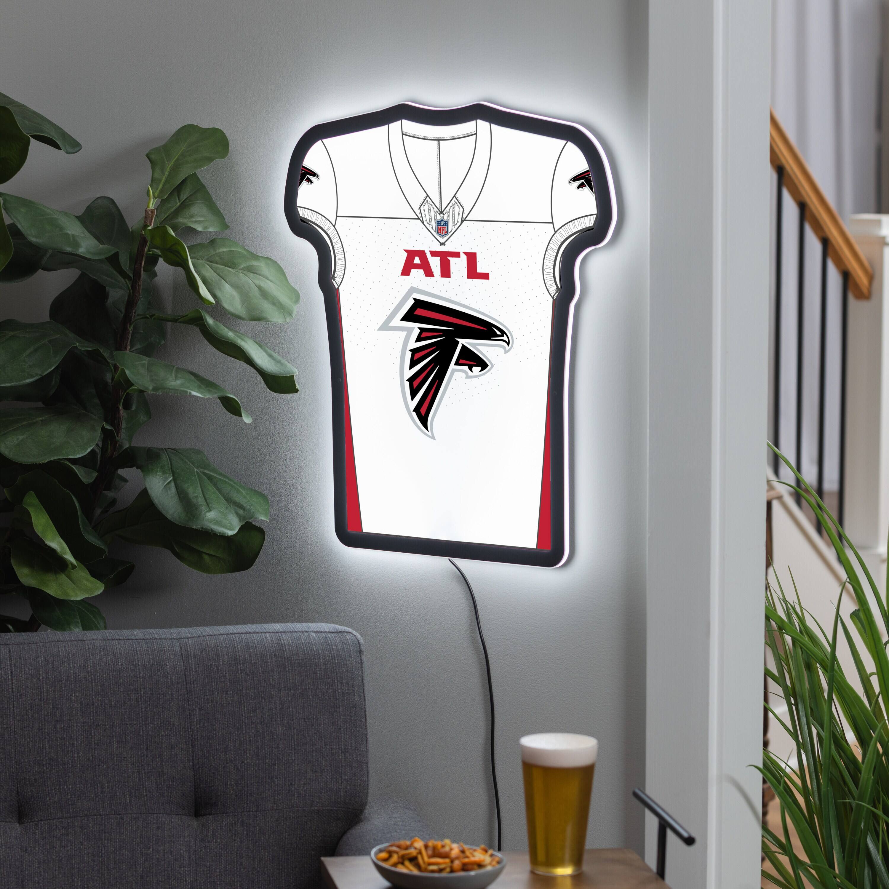 Atlanta Falcons 23" LED Jersey Lighted Wall Sign