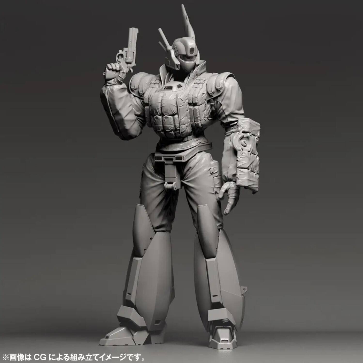 Alt View 1. PopMarket - Patlabor 2: The Movie - ARTPLA - Ingram Reactive Armor #1 1/35 Scale Model Kit   - COLLECTIBLES - Multicolor.