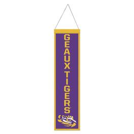 WinCraft - LSU Tigers 8" x 32" Evolution Banner - Multicolor
