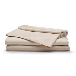 Sleepgram - Viscose from Bamboo Full Bed Sheet Set with 2 Pillowcases - Sand