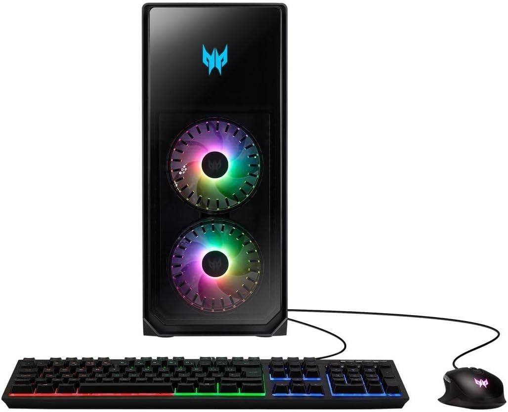 Front. Acer - Orion 7000 Gaming Desktop Intel Core i7-12700K NVIDIA GeForce RTX 3090 32GB RAM 1TB SSD + 2TB HDD.