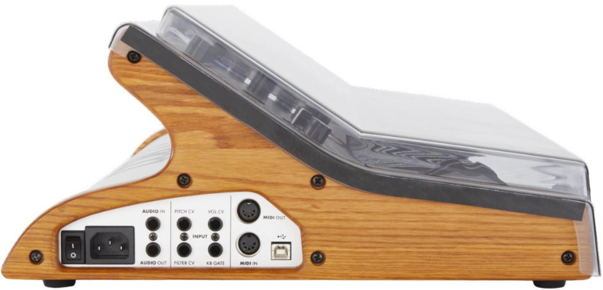 AUDIO IN  
PITCH CV  
VOL CV  
MIDI OUT  
AUDIO OUT  
FILTER CV  
KB GATE  
MIDI IN  
INPUT