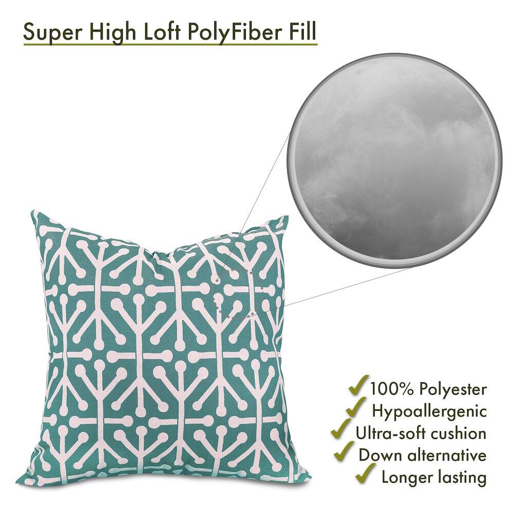 Super High Loft PolyFiber Fill

- 100% Polyester
- Hypoallergenic
- Ultra-soft cushion
- Down alternative
- Longer lasting