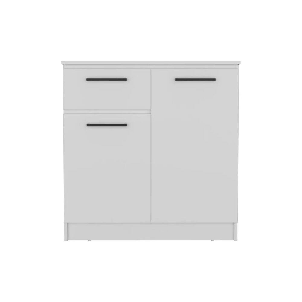 Alt View 1. TuHome - Idaho Dresser White MDF - White.