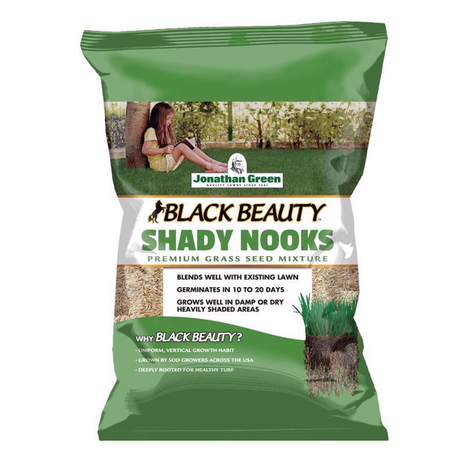 Jonathan Green - Black Beauty Shady Nooks Mixed Full Shade Grass Seed 3 lb price history on PriceWatchPro