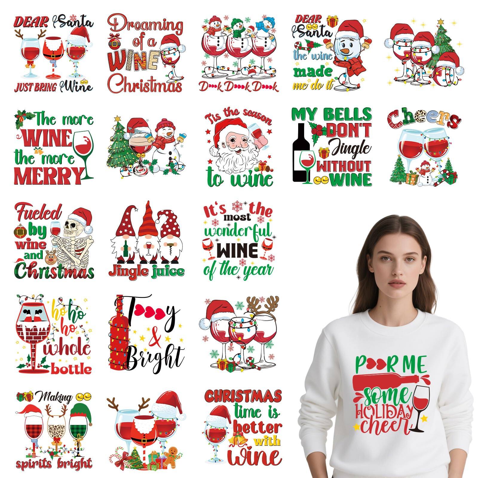 20pcs christmas wine