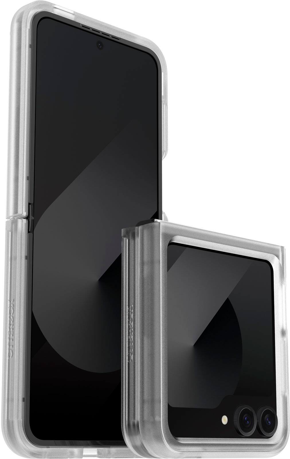Alt View 1. OtterBox - Thin Flex Series for Samsung Galaxy Z Flip7 FE and Samsung Galaxy Z Flip6 - Clear.