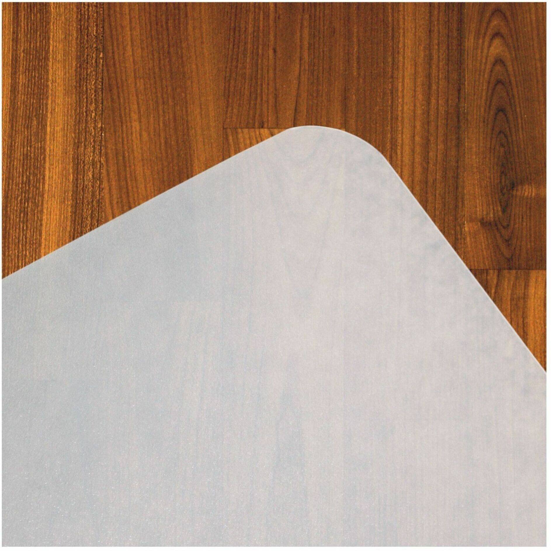 Alt View 20. Floortex - Cleartex Polypropylene Rectangular Anti-Slip Foldable Chair Mat for Hard Floors - 35'' x 46'' - Translucent.