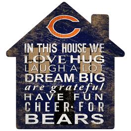 Fan Creations - Chicago Bears 12'' Team House Sign - Multicolor