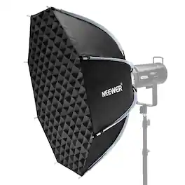Neewer - 35" Octagonal Softbox with Bowens Mount - Quick Release Design Includes Honeycomb Grid & Diffuser