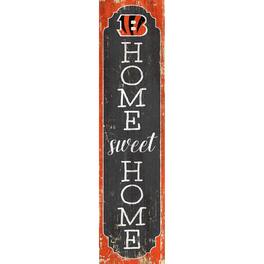 Fan Creations - Cincinnati Bengals 24" Home Sweet Home Leaner Sign - Multicolor
