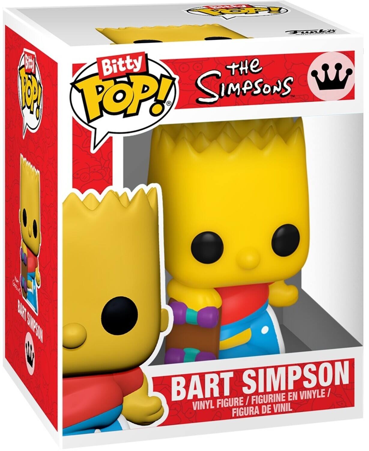Funko Bitty POP!: The Simpsons Bart 4 Pack Collectibles