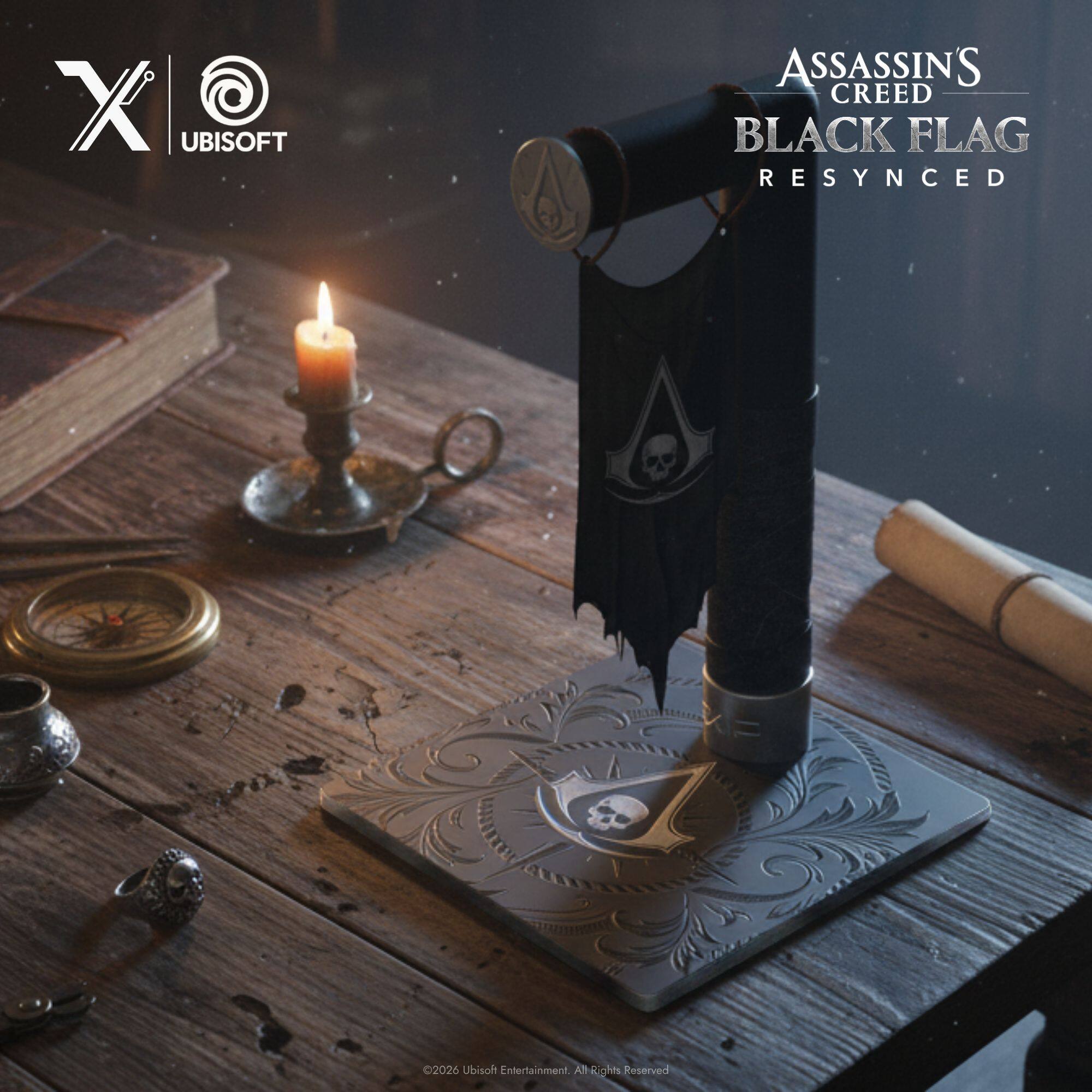 X UBISOFT  
ASSASSIN'S CREED BLACK FLAG RESYNCED  
©2026 Ubisoft Entertainment. All Rights Reserved
