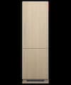 Fisher & Paykel - 24 in. Wide Integrated 9.5 Cu. Ft. Smart Bottom Mount Refrigerator - Custom Panel Ready