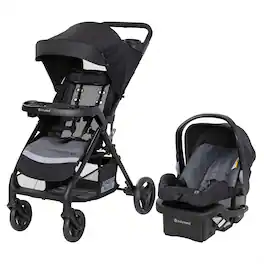 Baby Trend - Passport Seasons Travel Stroller with EZ-Lift Infant Car Seat, Black