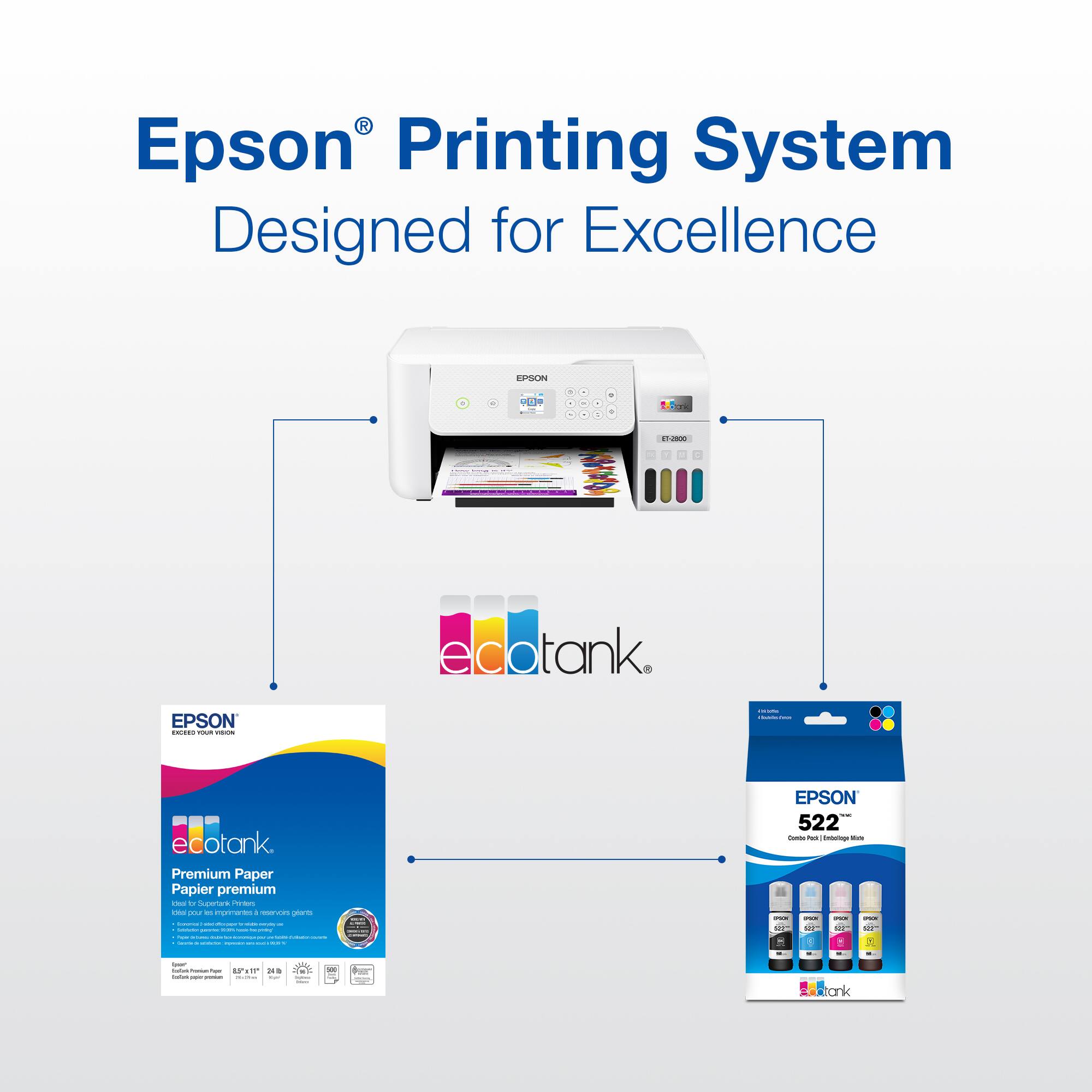 Epson Printing System Designed for Excellence - Epson ... - edotank EPSON ... Premium Paper - Papier premium - ...