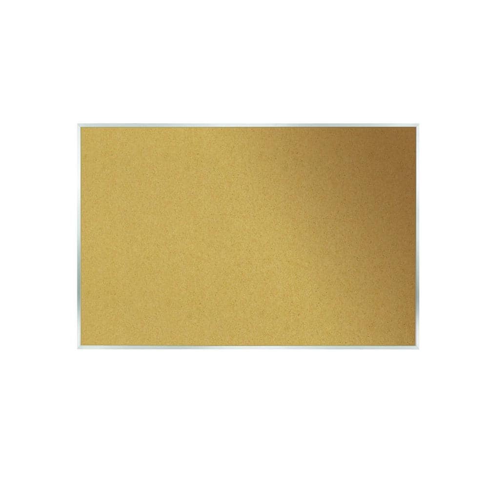 Ghent - Natural Cork Bulletin Board with Aluminum Frame, 2'H x 3'W price history on PriceWatchPro