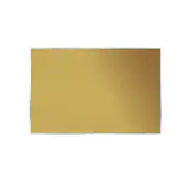 Ghent - Natural Cork Bulletin Board with Aluminum Frame, 2'H x 3'W
