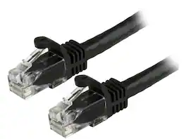 StarTech.com - StarTech Cat6 Patch Cable 14ft Black Snagless RJ45 Ethernet Cord