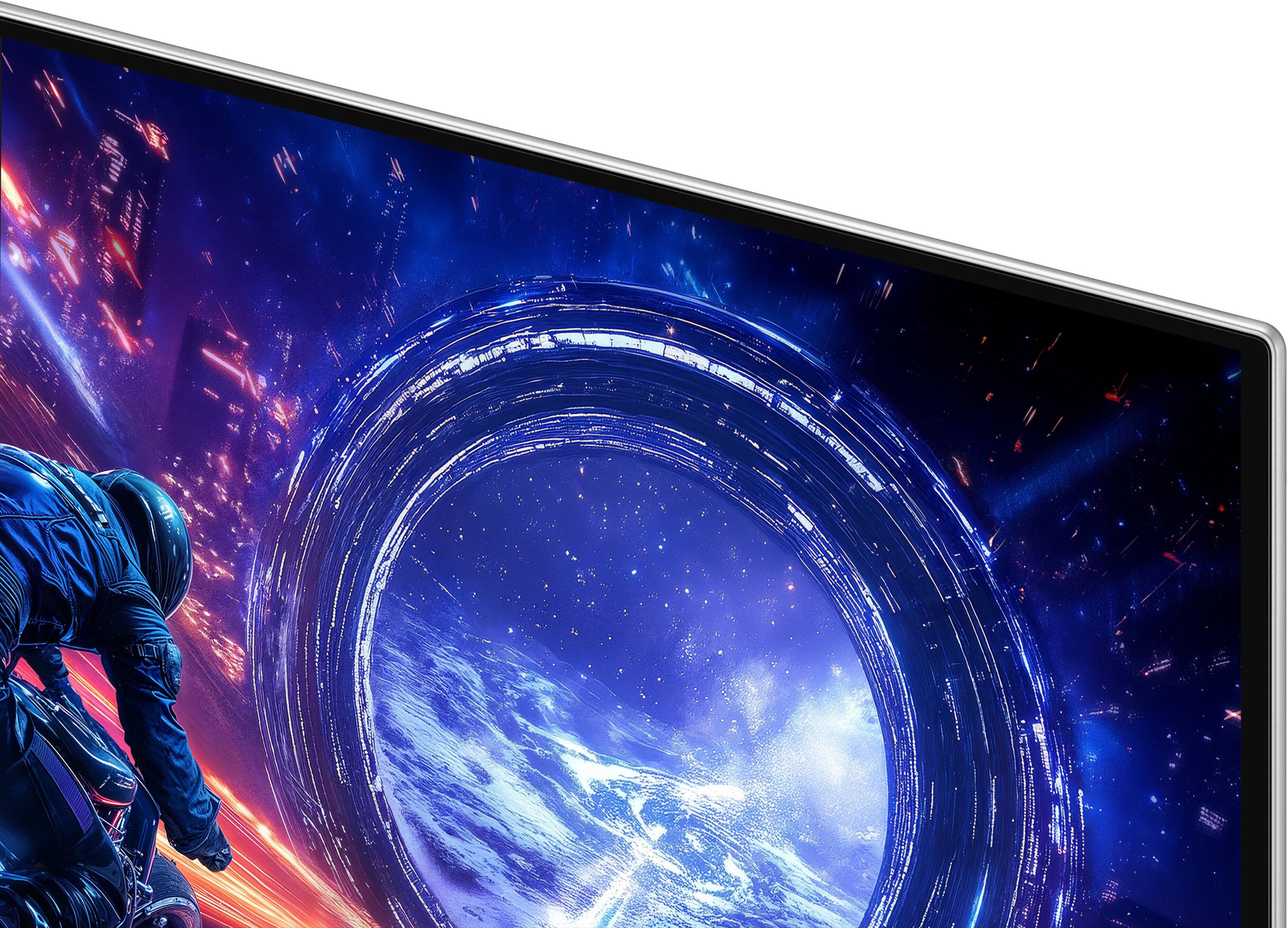 Alt View 29. Samsung - 27" Odyssey OLED G6 (G60SF) QHD 500Hz 0.03ms GSync Compatible and FreeSync Prem Pro Gaming Monitor with HDR 500 - Silver.