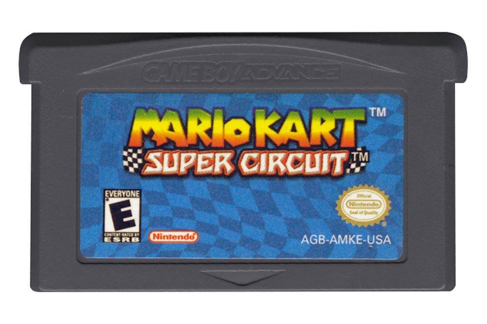 GAME BOY ADVANCE™ MARIO KART™ SUPER CIRCUIT™ EVERYONE Official Nintendo Seal of Quality E CONTENT RATED BY ESRB Nintendo AGB-AMKE-USA - E (Everyone)