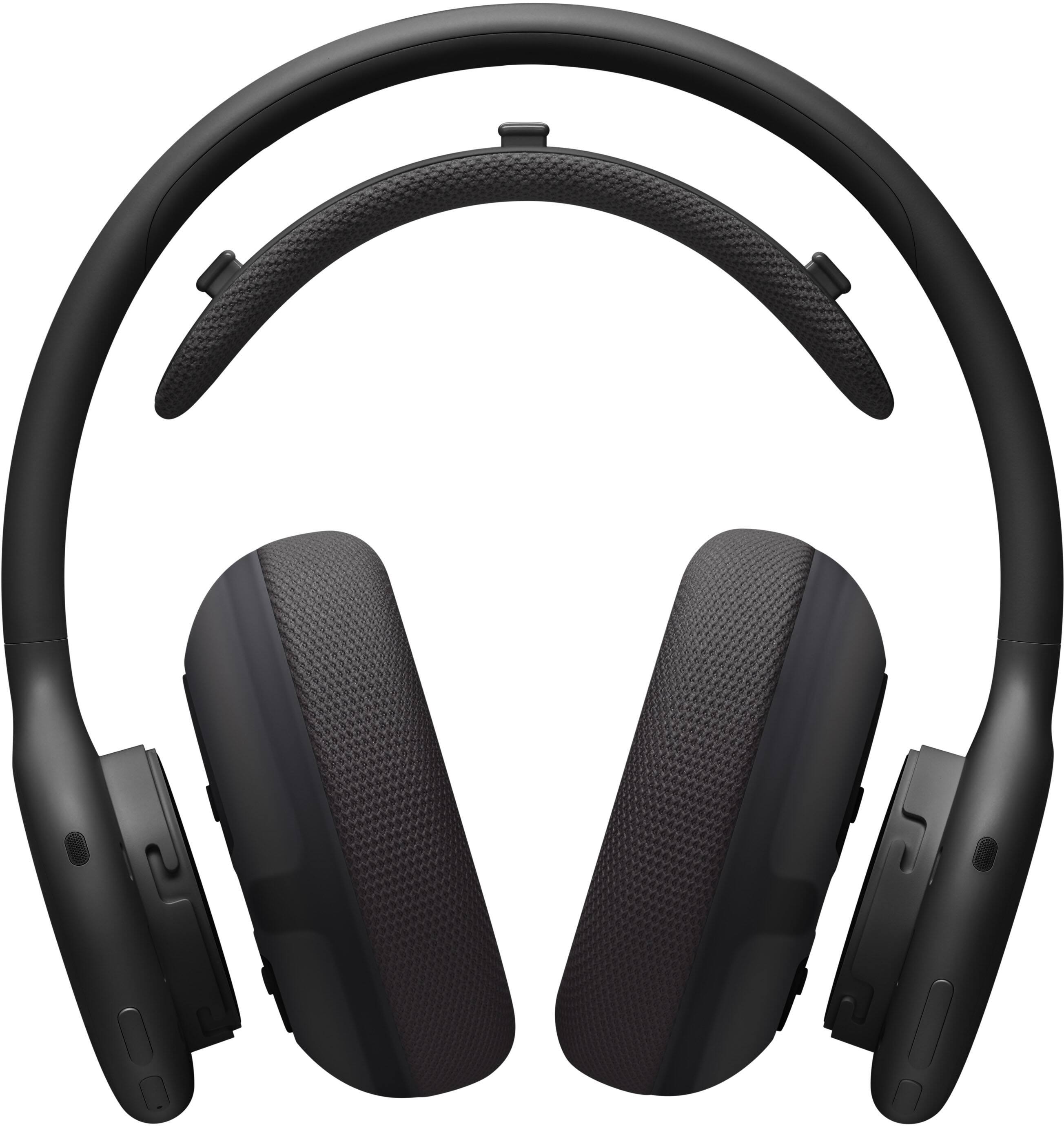 Alt View 4. Beats - Beats 360 Over-the-Ear Headphones - Black with Black Performance Knit Cushions - Black.