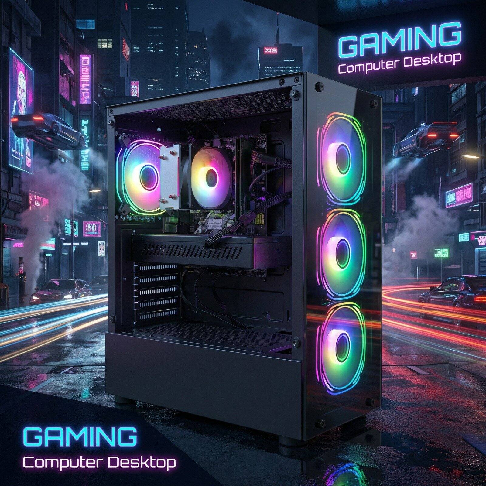 2 82 - GAMING Desktop Computer M BED  
Radiaa GAMING Computer Desktop