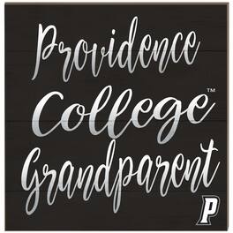 Jardine - Providence Friars 10'' x 10'' Grandparent Plaque - Black